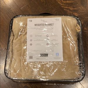 Microfiber 15lb. Weighted Blanket & Duvet Cover